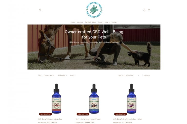 Manokin Wellness CBD Products for Pets